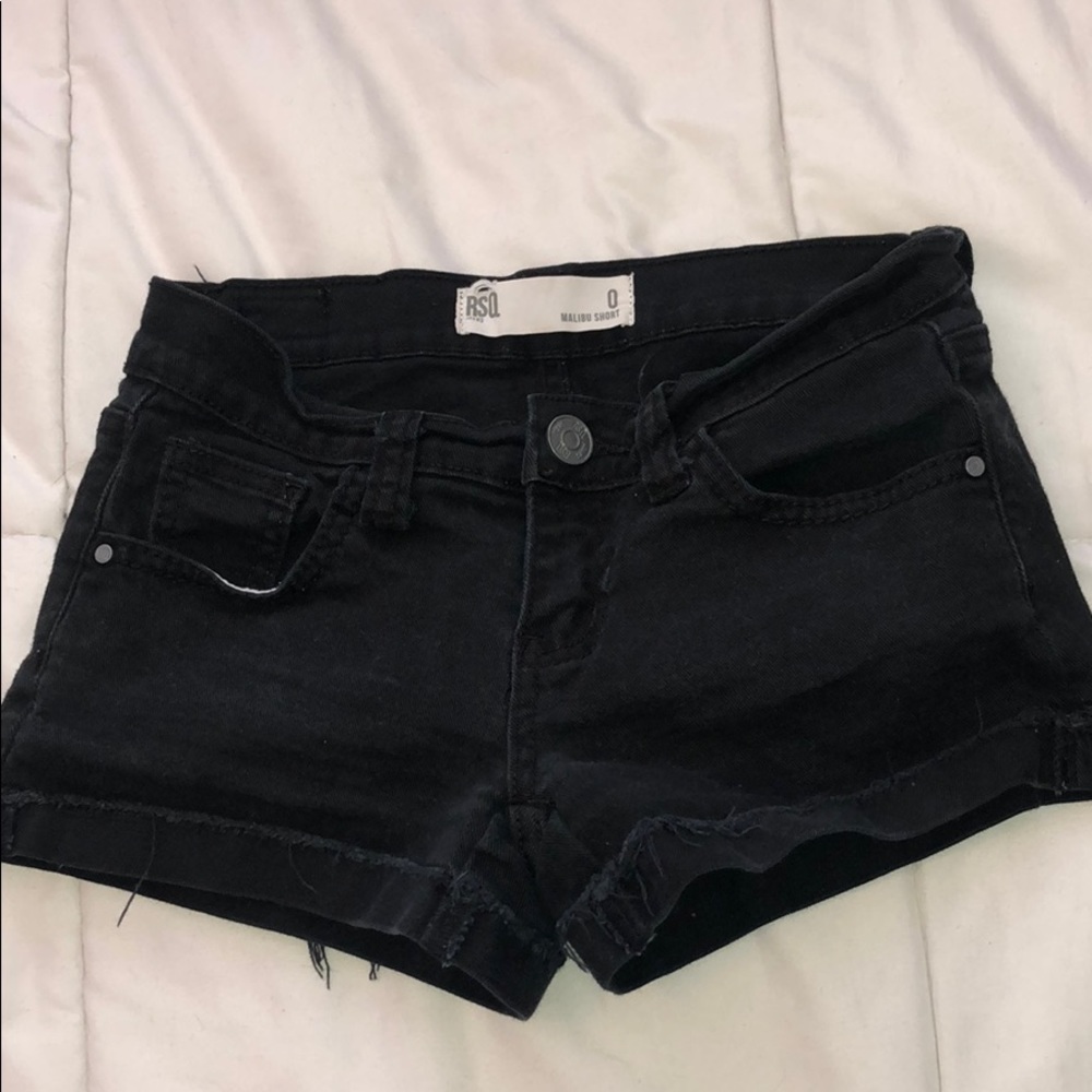 black shorts from tillys